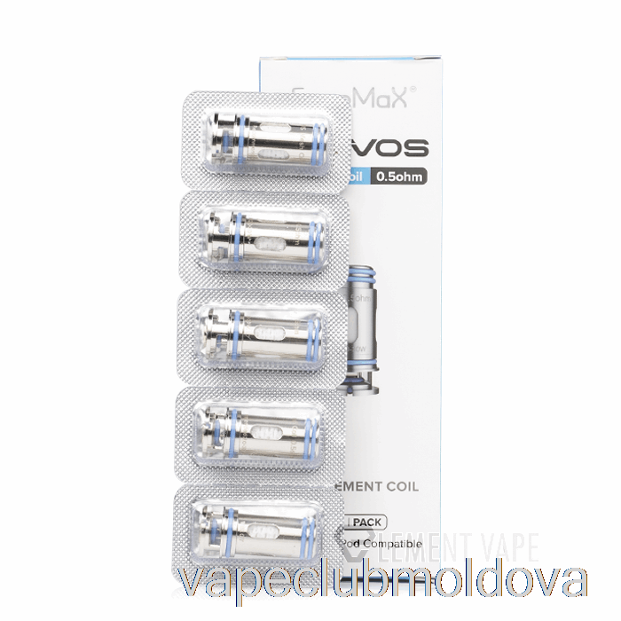 Kit Vape Pod Bobine De Schimb Freemax Ms Bobine De Plasă De 0,5ohm